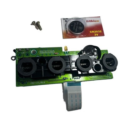 Nintendo GameCube OEM Controller Port Assembly with Battery Holder