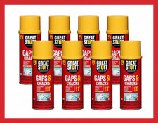 Great Stuff 12 Oz. Gaps and Cracks Insulating Spray Foam Sealant (8 Pack)