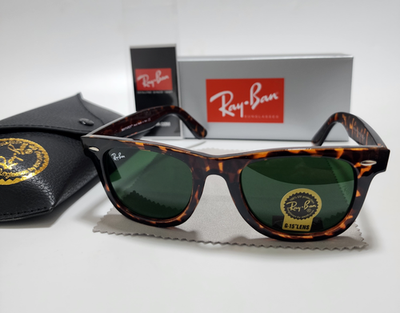 Ray-Ban Original Wayfarer polarized sunglasses (RB2140). Tortoise shell/green s-l1200.jpg main image 3