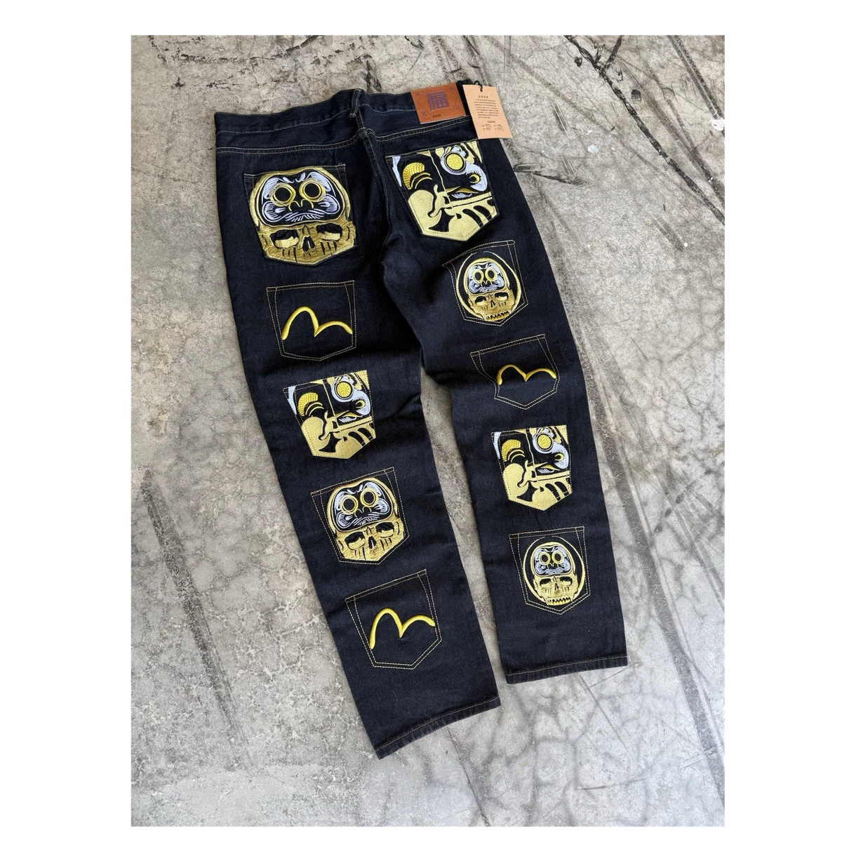 EVISU Denim Jeans Men's Regular 34 in Inseam for sale | eBay