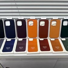 For iPhone 14 Pro Original Leather Phone Case With Magsafe
