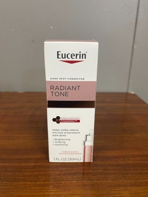 Eucerin Radiant Tone Dark Spot Corrector Dual Serum with Thiamidol, 1 fl oz