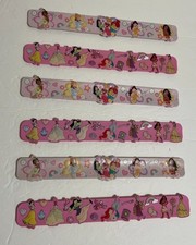 Disney Parks - Disney Princesses - Silicone Kids Slap Bracelet LOT OF 6