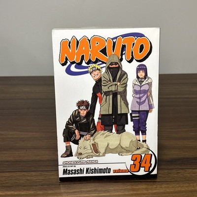 Naruto Volume 34 | Shonen Jump | Masashi Kishimoto Manga Graphic Novel R1