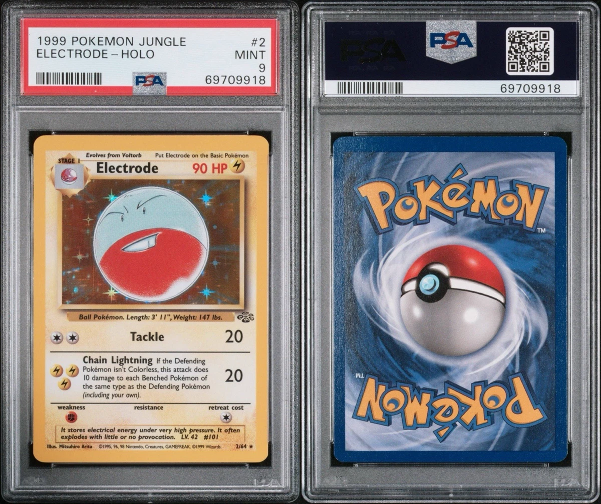 Pokmon TCG Professional Sports Authenticator (PSA) Grade 9 Individual  Trading Card Games for sale | eBay