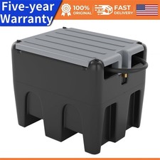 58 Gallon Portable Fuel Tank for Diesel  Gasoline Auto Shut-Off Nozzle 10 GPM