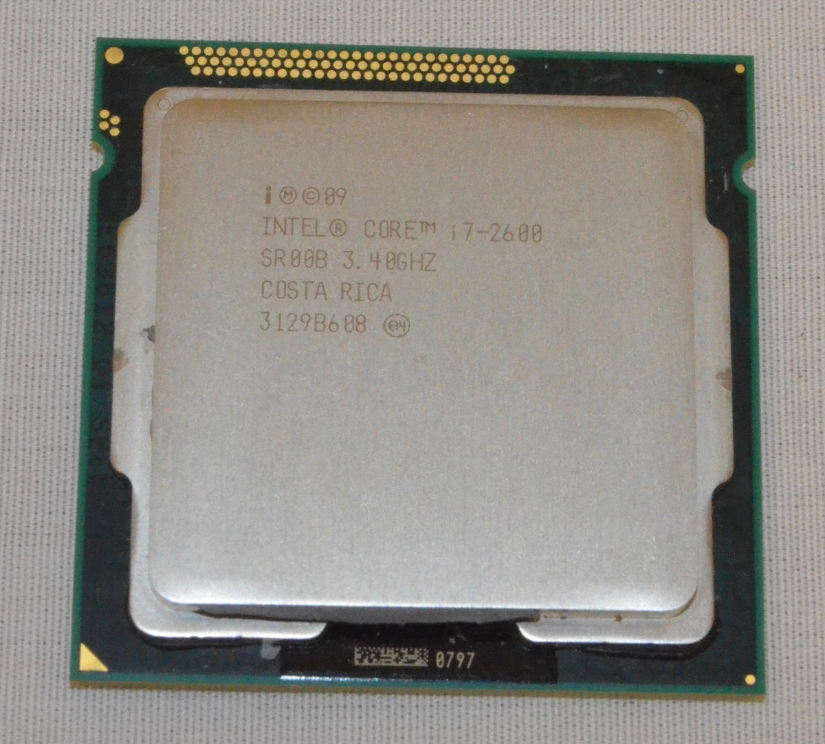 KN65-6 【ジャンク】Intel Core i7-2600 7枚セットCPU Intel Core i7-2600 Processor Model Computer Processors (CPUs) for