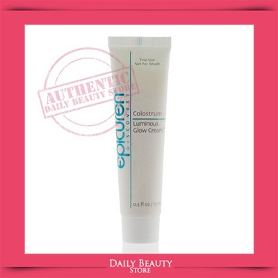 Epicuren Colostrum Luminous Glow Cream 15ml 0.5oz Travel NEW FAST SHIP