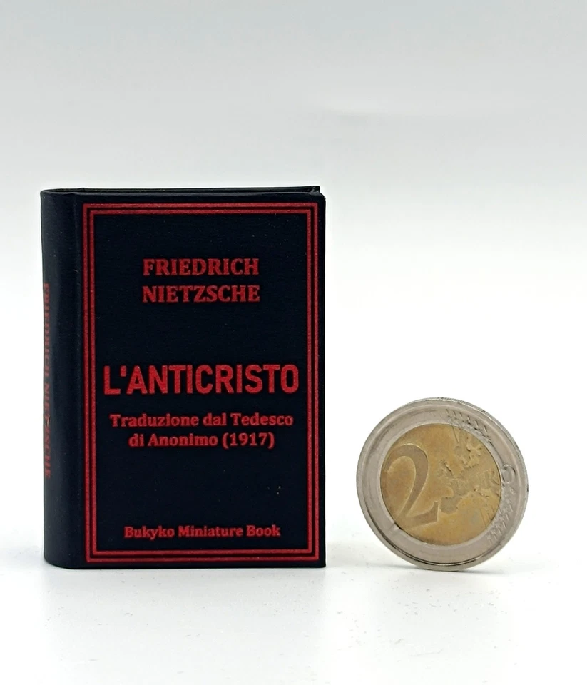 L'ANTICRISTO -  FRIEDRICH NIETZSCHE- LIBRO IN MINIATURA DA COLLEZIONE  - Image 3 of 4
