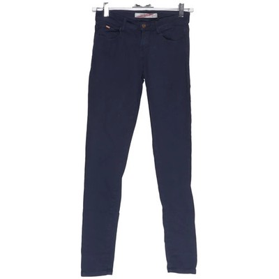 Zara, Jeans, Größe: 34, Core Denim, Grau, Einfarbig, Denim, Damen #97l