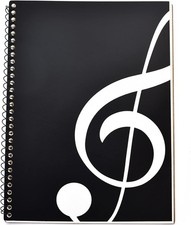 Coguzed 100 Pages Blank Sheet Music Notebook - 26X19cm Staff Paper for Musicians