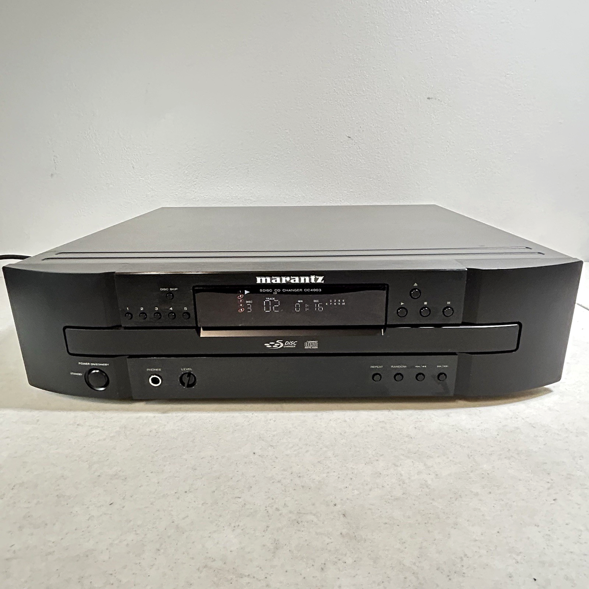 Marantz CC4003 5-Disc CD Changer Player Black Hi-Fi Digital Out No