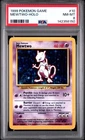 1999 POKEMON BASE SET UNLIMITED #10 MEWTWO-HOLO PSA 8