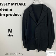 ISSEY MIYAKE Tailored Jacket Black Size M From Japan