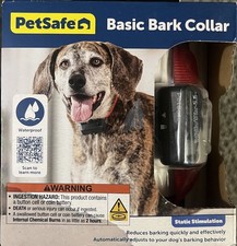 PetSafe Basic Bark Collar Waterproof Static Stimulation for M L XL Dogs