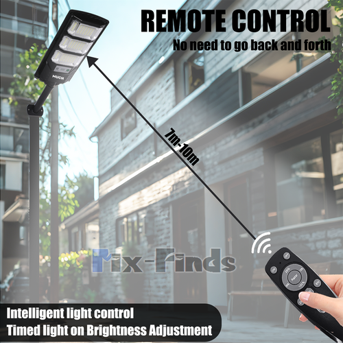 10000W Solar Street Light Super Bright Dusk to Dawn Outdoor Security Flood Lamp - Foto 27 di 28