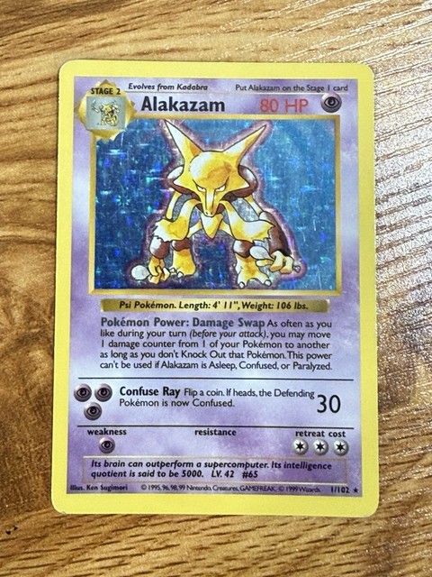 Alakazam #1 (Base Set (1999))