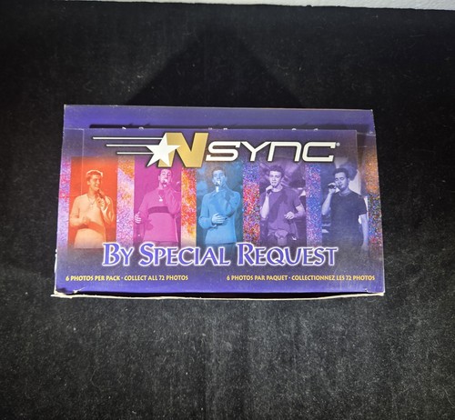 NSYNC : By Special Request Photo Cards - Open Box of 36 Packs - 2001 ...