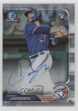 2019 Bowman Chrome Rookie Auto Refractor /499 Danny Jansen #CRA-DJ Auto ex0