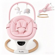 Baby Swing for Infants, Portable Electric Swing with Auto-Rocking Detection, ...