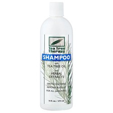 Shampoo, With Tea Tree Oil and Herbal Extracts, 16 fl oz 473 ml 