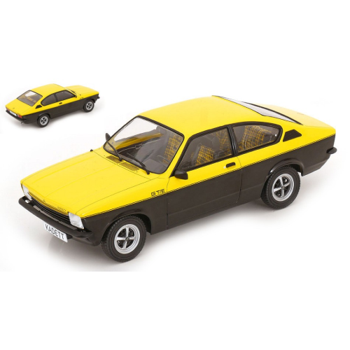 Opel Kadett C Coupe Gt/E 1975 Yellow/Black 1:18 Modelcargroup Auto Stradali -D--image