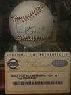 Nolan Ryan Autographed MLB Baseball HOF '99 Steiner Sports Authenticated