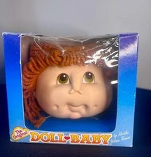 NEW Original Doll Baby Head Martha Nelson Thomas 3108 04 Rusty Hair Pigtails