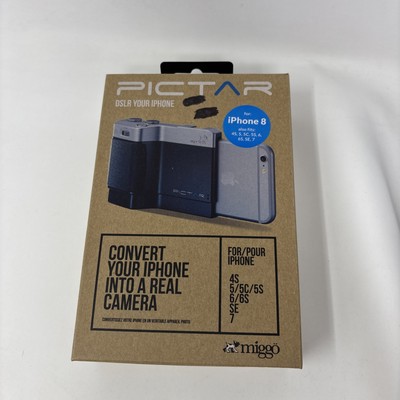 PICTAR DSLR YOUR IPHONE MIGGO IPHONE 8 7 SE 6 6S 5 5C 5S 4S - NEW IN BOX