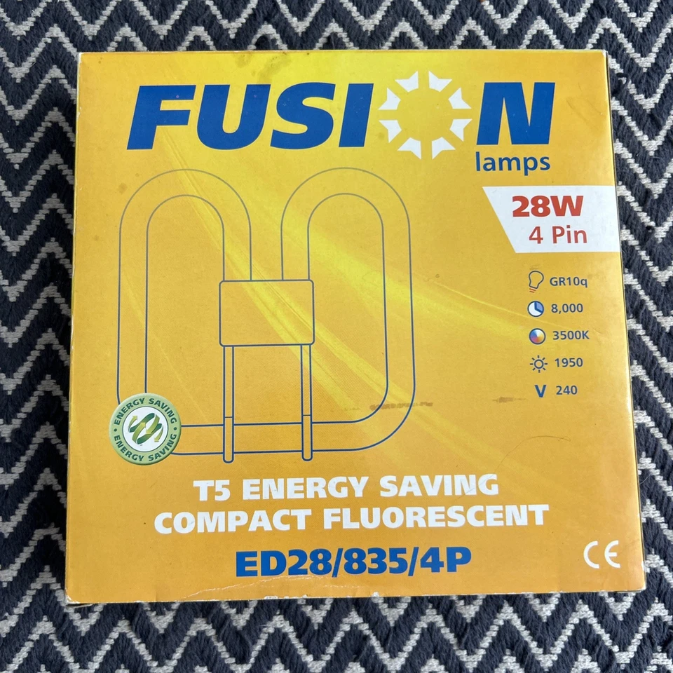 Fusion ED28/835/4P T5 Energy Saving Compact Fluorescent Bulb - Image 2 of 2