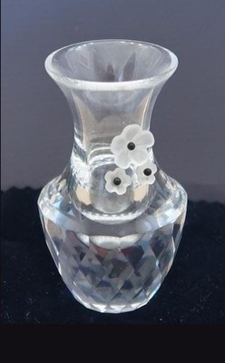 Swarovski Figur 102259 Kristall Vase 7 cm. Top Zustand.