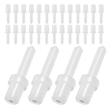 50 Pcs Shutter Fasteners Kit Window Shutters Repair Replacement Louver Pin