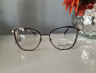 Sean John SJLO 6013 512 Satin Berry Satin Rose Gold Eyeglass Frames 56 18 140