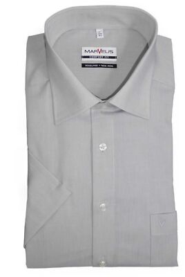 Marvelis Hemd Comfort Fit Kurzarm grau  - 7959.12.60