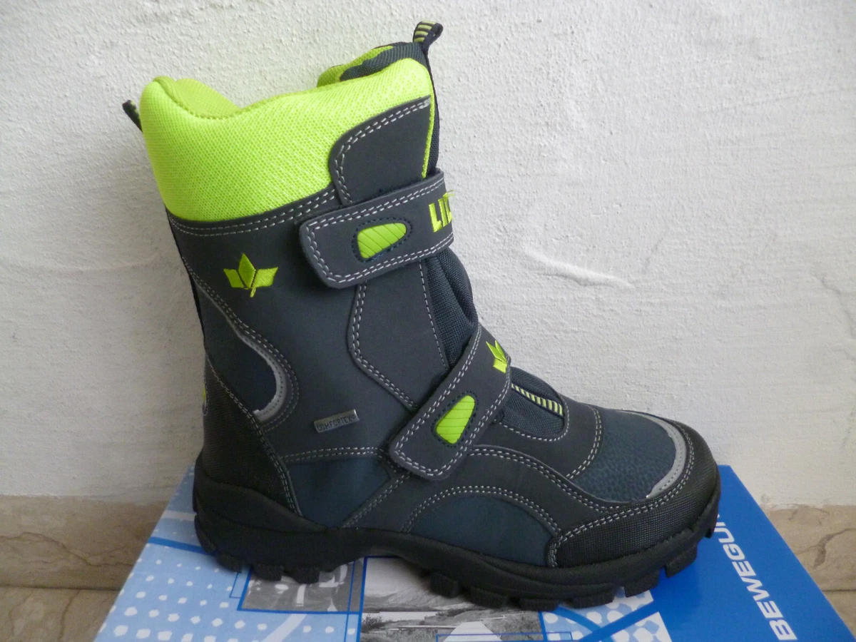 Lico Jungen Stiefel Schlupfstiefel Winterstiefel Boots blau wasserdicht  NEU!! | eBay