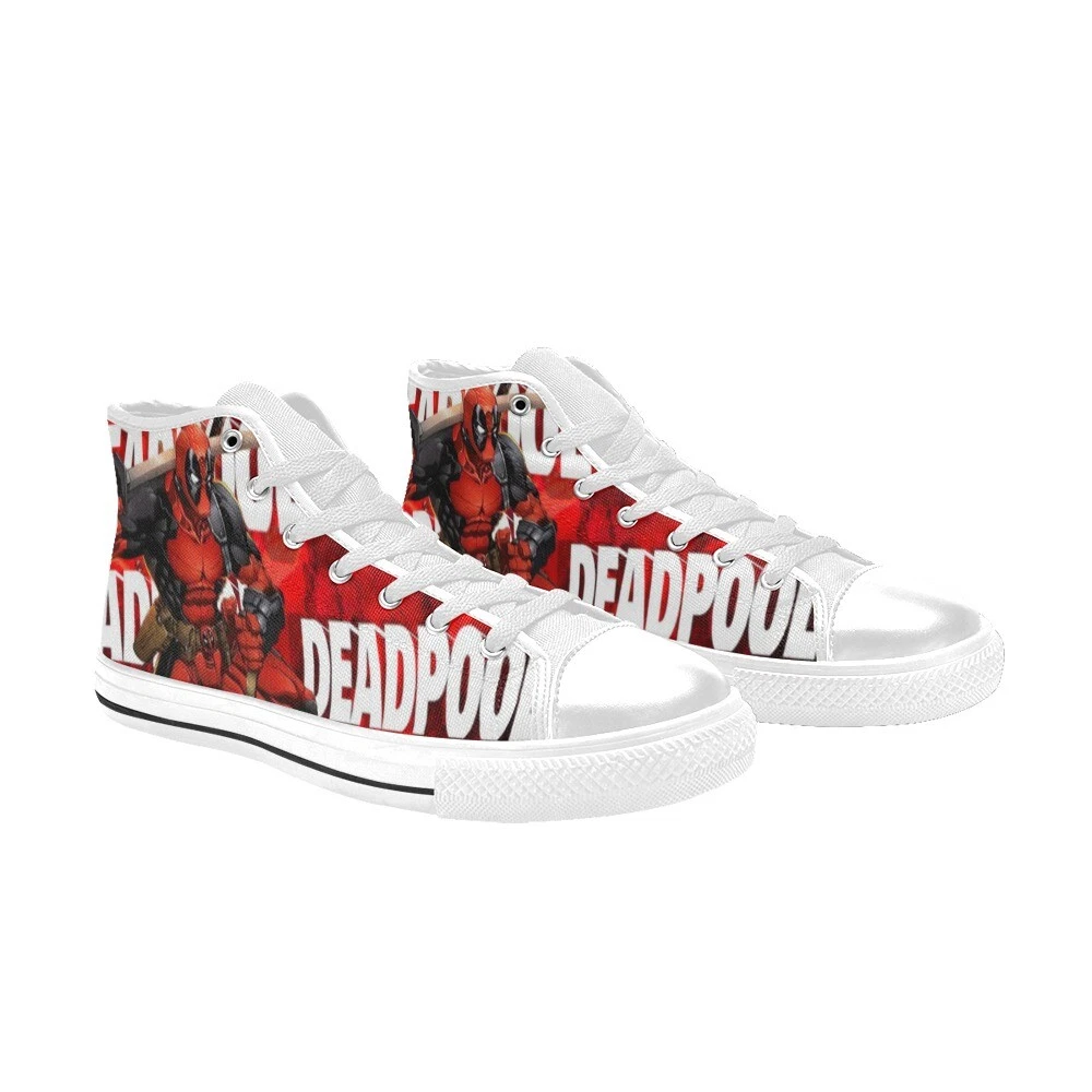 Deadpool High Top Sneakers