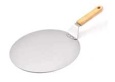 Stainless Steel Pizza Peel with Wood Handle, ...