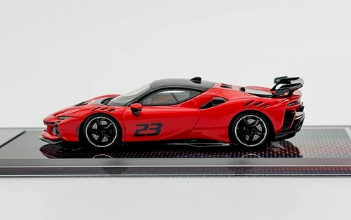 U2 1:64 Red SF90XX Stradale Racing Sports Model Diecast Resin Car - Picture 5 of 9