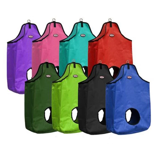 Showman Double Open Nylon Hay Bag