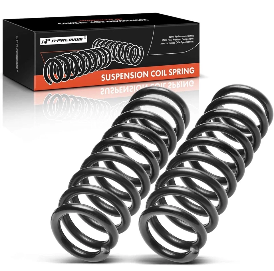 2x Muelles helicoidales traseros lado del conductor y del pasajero para Hyundai Sonata Kia Optima Rondo Foto 3 de 4