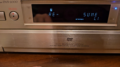 Pioneer DVR-2000 Prototype Made in Japan DVD Recorder JDM Model