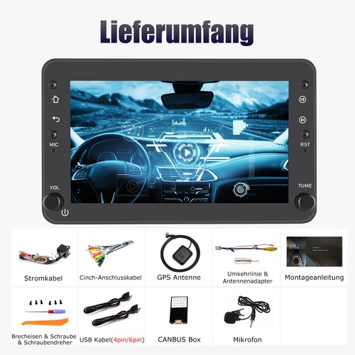 Für Alfa Romeo 159 Brera Spider Android 13 Autoradio Apple Carplay 32GB GPS NAVI - Bild 14 von 14