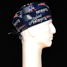 NFL Retro New England Patriots Go Pats Theme Scrub Hat
