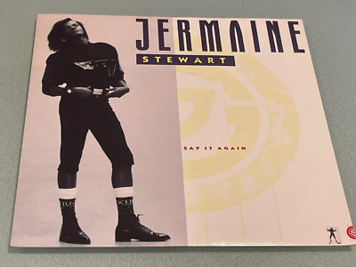 Jermaine Stewart - Say It Again - You Promise - Vinyl Record 7'' Single - 1987