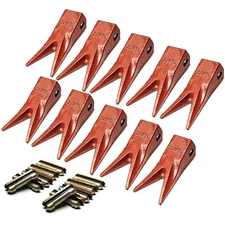 23 230 Series 23WTL Bucket Teeth with 23p Flex Pins for Bobcat Bucket Tooth 10PK