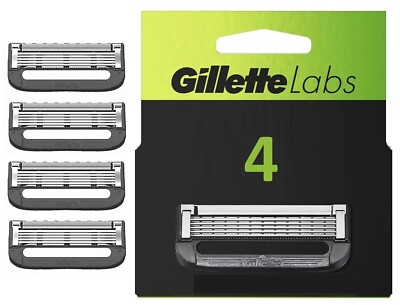 GILLETTE LABS RASIERKLINGEN-NACHFÜLLPACK | 4 STÜCK | ORIGINAL