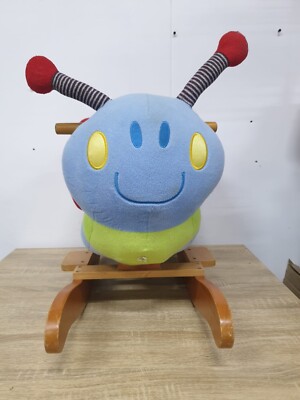 Mamas and Papas Stanley The Snail Wooden Rocking Chair 51 cm Height eBay UK