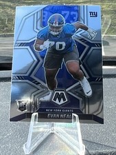 2022 Panini Mosiac Football Evan Neal #368 Base Rookie NM