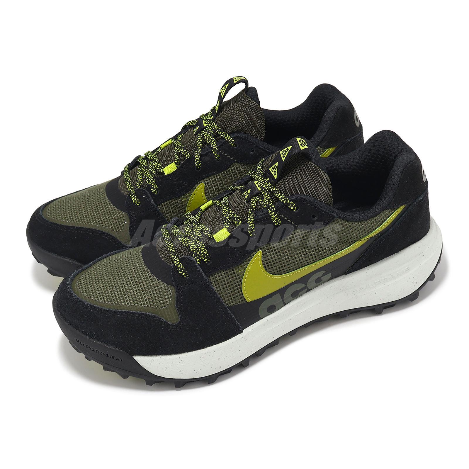 Мужские кроссовки Nike ACG Lowcate Cargo цвета хаки оливкового цвета, унисекс, для активного отдыха на открытом воздухе, DM8019-300