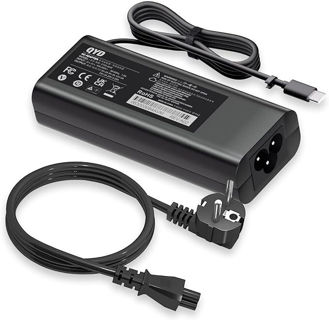 Alimentatore USB-C 65W Per Laptop - Ricarica Rapida PD Per Lenovo, HP, Dell - Cavo Incluso - Foto 7